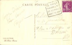 VINTAGE POSTCARD Chamonix Teleferic Of Plan Praz Brevent and to summon of Brevent