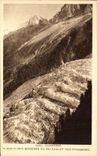 VINTAGE POSTCARD Chamonix Glacier Of Let us work Seen Country cottage Of the Pyramids