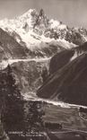 VINTAGE POSTCARD Chamonix the Sea of Ice L switches green and of Thickly