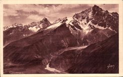 VINTAGE POSTCARD Chamonix Mont Blanc