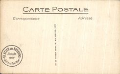 VINTAGE POSTCARD Chamonix Glacier of Let us work Needle of the South alpinism