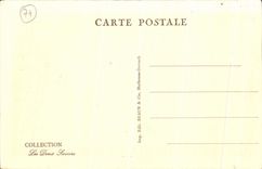 VINTAGE POSTCARD Chamonix Mont Blanc Cants lid and garden of Talefre