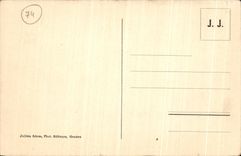 VINTAGE POSTCARD Chamonix and Mont Blanc