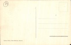 VINTAGE POSTCARD Chamonix and Brevent