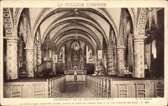 VINTAGE POSTCARD Interior the Inspiree Hill of the vault of Sion