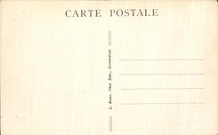 VINTAGE POSTCARD Savoy Tourism Chambery Shawls Water Ravelled of St Saturnin the vault