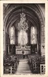 VINTAGE POSTCARD Savoy Crest Interior Voland of L Church
