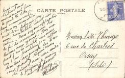 VINTAGE POSTCARD Savoy Crest Interior Voland of L Church