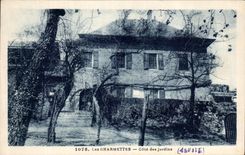 VINTAGE POSTCARD Charmettes Dimensions Gardens