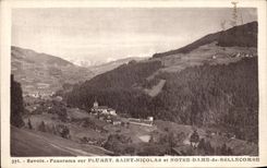 VINTAGE POSTCARD Saint Nicolas and Notre Dame de Bellecombe