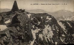 VINTAGE POSTCARD Savoy Summit of the Large Mount