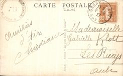 VINTAGE POSTCARD Pont of I Damages on Cheran