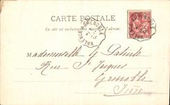 VINTAGE POSTCARD Lake D Aiguebelette