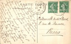 VINTAGE POSTCARD the Collar of the Ash and I Aroclusaz