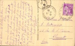 VINTAGE POSTCARD the Cascade and Morel Lechere