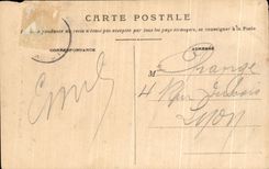 VINTAGE POSTCARD Route of Flumet to Giettaz Cascades of Stapet