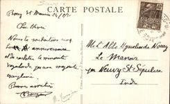 VINTAGE POSTCARD Borough St Maurice L church Strong of the Trick