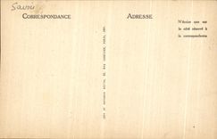 VINTAGE POSTCARD Moutiers View