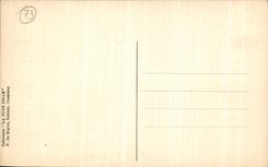 VINTAGE POSTCARD Chambery the curtain of the theater Descent D Orphee with the hells