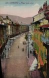 VINTAGE POSTCARD Chambery Places Holy Light