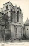 VINTAGE POSTCARD Chambery Apse of Sainte the Vault