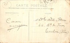 VINTAGE POSTCARD Route D Aix les Bains has Chindrieux Bateau