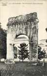 VINTAGE POSTCARD Aix les Bains L Arc of Campanus Roman epoch