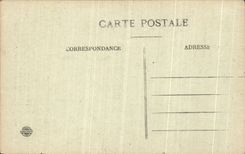 POSTAL Le Bourget de la VENDIMIA camara acorazada de Prioress del castillo del lago de la pequena de los priors