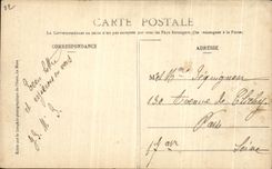 VINTAGE POSTCARD Mans the Cathedral southern part the Tower