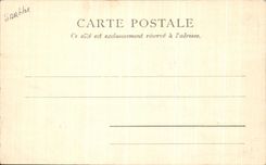 VINTAGE POSTCARD Mans the theater