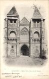 VINTAGE POSTCARD Mans Notre Dame Church of the Seam
