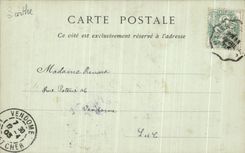 VINTAGE POSTCARD Mans Notre Dame Church of the Seam