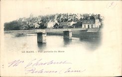 VINTAGE POSTCARD Mans Seen Partial of Mans