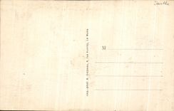 VINTAGE POSTCARD Mans Cathedral Tunnel and bridge in X