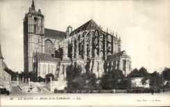 VINTAGE POSTCARD Mans Apse of the Cathedral