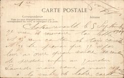 VINTAGE POSTCARD Chateaurenault Panorama
