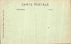 VINTAGE POSTCARD Mason L town hall