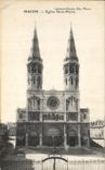 VINTAGE POSTCARD Mason Church Saint Pierre
