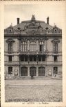 VINTAGE POSTCARD Autun the theater
