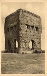 VINTAGE POSTCARD Autun Antique Romain Building Says Temple of Janus