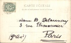 VINTAGE POSTCARD Borough Church Of Husks Tomb of Marguerite de Bourbon