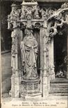 VINTAGE POSTCARD Borough Church Of Husks Figures of Of Musole De Philibert Beautiful