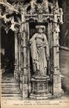 VINTAGE POSTCARD Borough Church Of Husks Figures of Of Musole De Philibert Beautiful