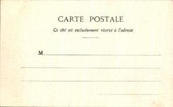 VINTAGE POSTCARD Stopping of the Small cross close Pontcharra