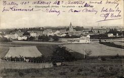 VINTAGE POSTCARD Champagne View