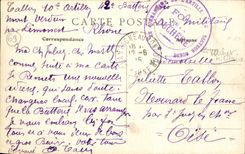 VINTAGE POSTCARD Champagne View