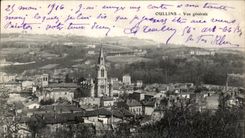 VINTAGE POSTCARD Oullins View
