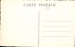 VINTAGE POSTCARD Lyon Artistque Apse of the Basilica NR D De Fourviere