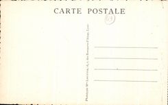 VINTAGE POSTCARD Lyon Artistque Apse the Bridge of Guillotiere L Hotel God and Slope of Fourviere