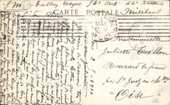 VINTAGE POSTCARD Interior Lyon of the Basilica of NR D of Fourviere Mosaic of the proclamation of the dogma of L Immaculate Conception in